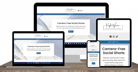 Camera Free Social Shorts Modules & Lessons